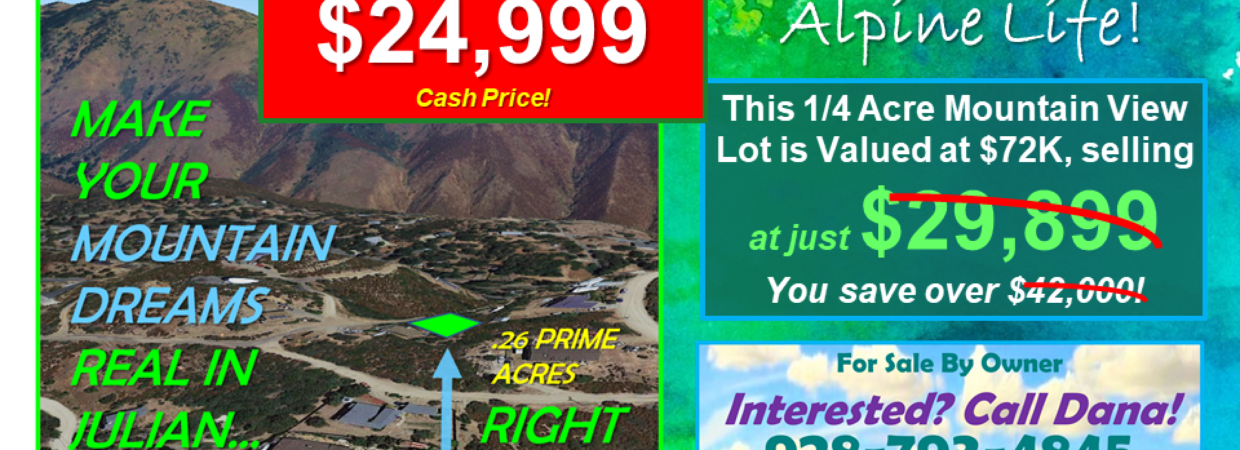 Mountain View Drive Price Description